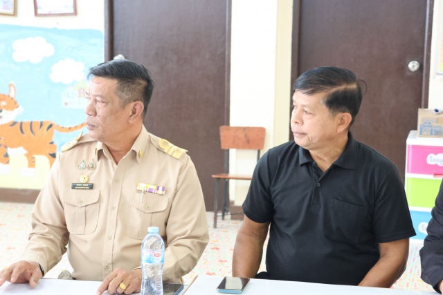ร่วมประชุมคณะกรรมการศูนย์พัฒนาเด็กเล็กบ้านราชกรูด